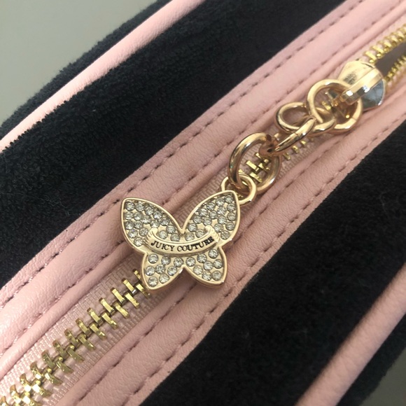 Juicy Couture Wingin It Crossbody Camera Bag NWT Liquorice - Picture 5 of 6